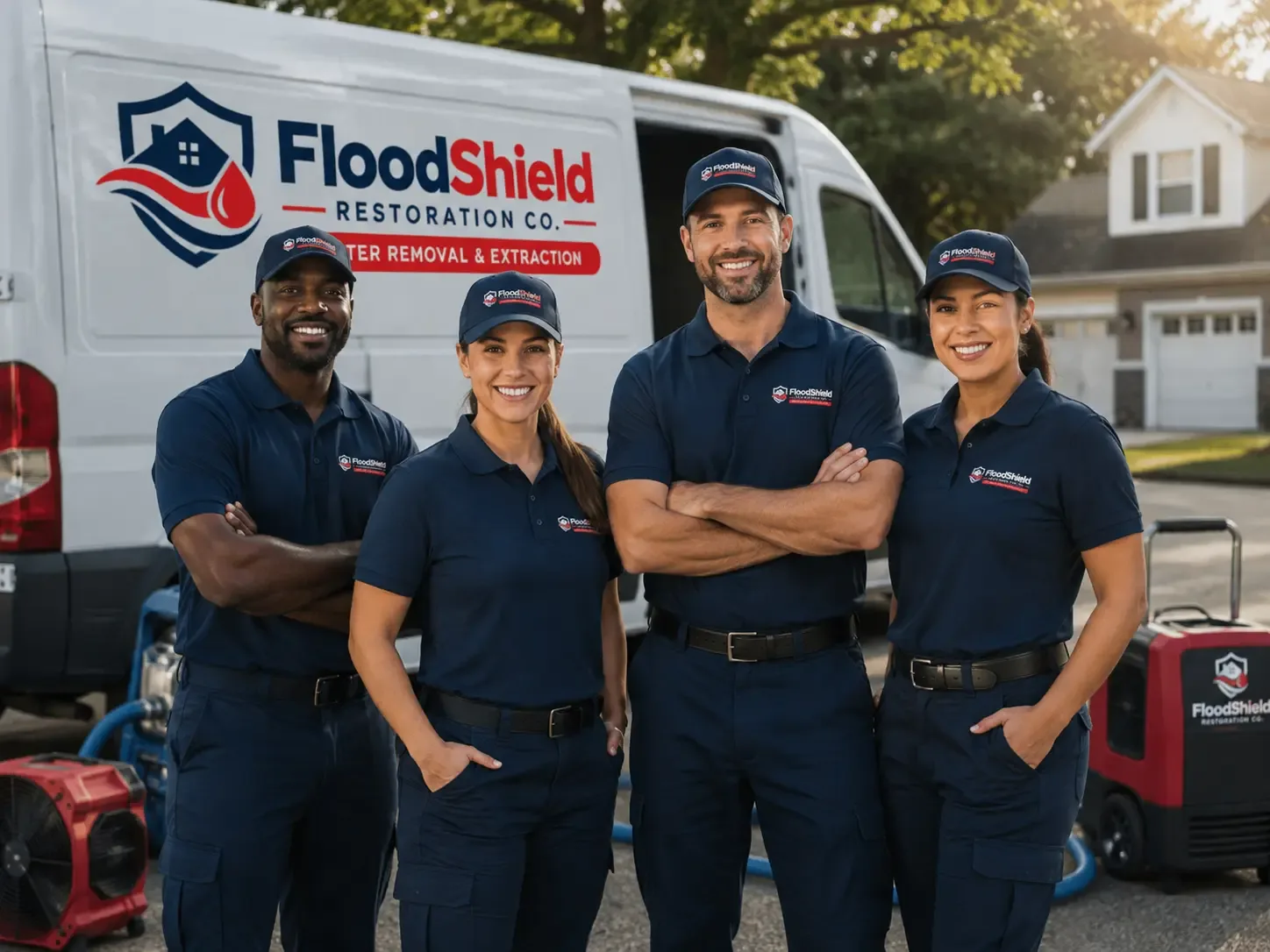 Flood Damage Restoration company in New Paris, OH